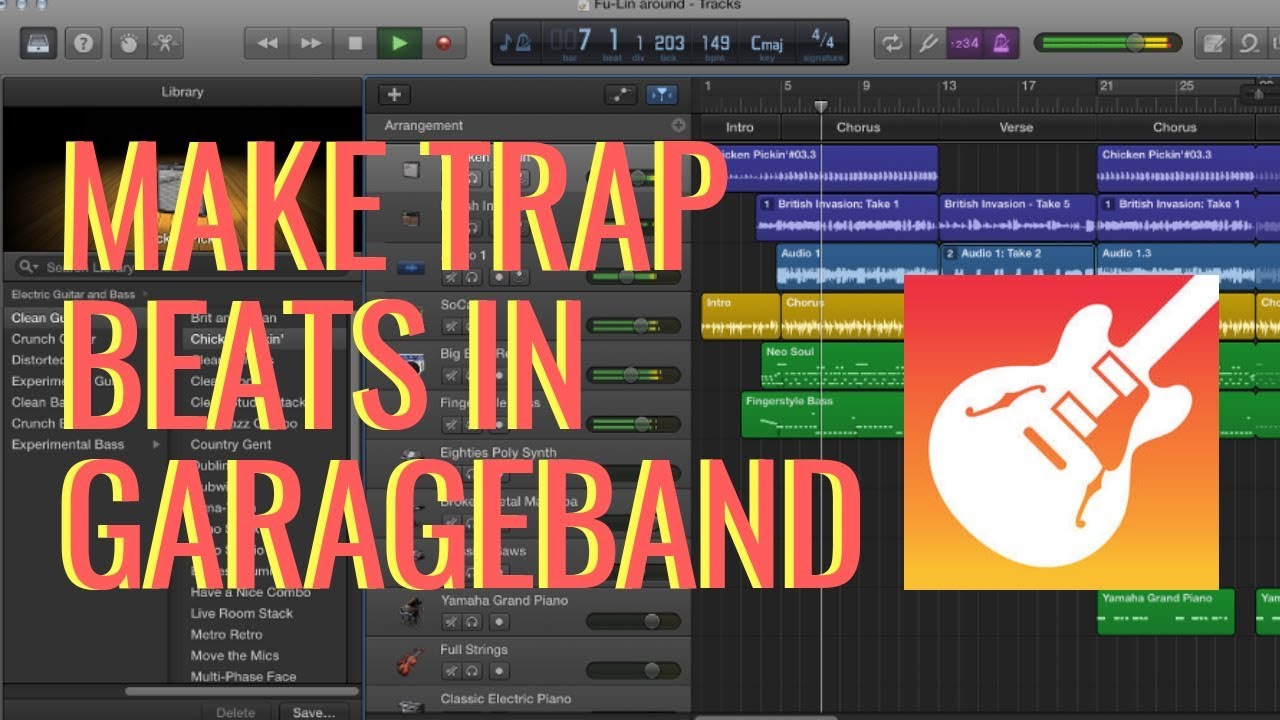 How to make a trap beat on garageband mac software